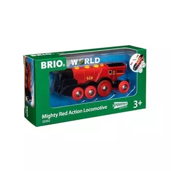 BRIO WORLD мощный боевой локомотив 33592
