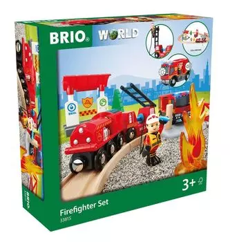 BRIO WORLD Набор для спасения людей при пожаре 33815