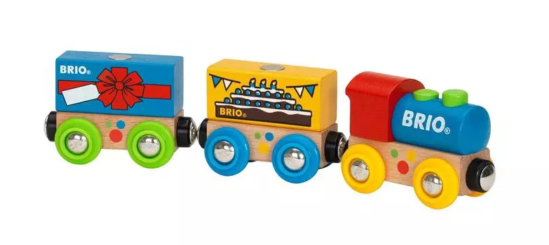 BRIO WORLD Поезд ко дню рождения 33818
