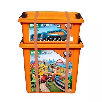 BRIO WORLD Smart Tech Sound Action Tunnel DX Set 33977