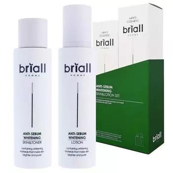 Briol Homme Men s Anti-Sebum Whitening 2-piece set, 1 set