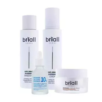 Briol Homme Men s Oily Moisturizing Cosmetics 4 Piece Set, 1 Set