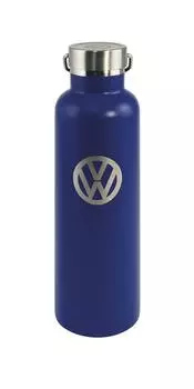 BRISA VW Collection Stainless Steel Thermal Drink Bottle Blue BUTF02