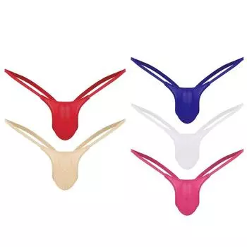 [brisand] Мужские трусы с открытой спиной, трусы с низкой талией, стринги, нижнее белье M