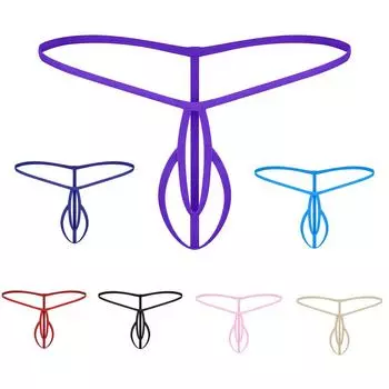 [brisand] сексуальные мужские эластичные выпуклые трусы-стринги бикини, нижнее белье, трусы One Size