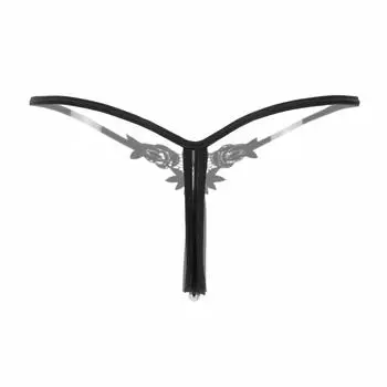 [brisand] сексуальные женские стринги с вышивкой, трусики с v-образным вырезом, трусики, нижнее белье, нижнее белье One Size