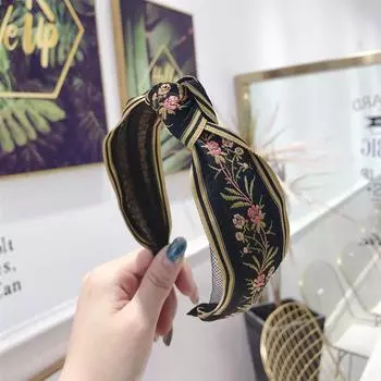 [brisand] женская повязка на голову с кристаллами, тканевая повязка на голову, аксессуары для волос