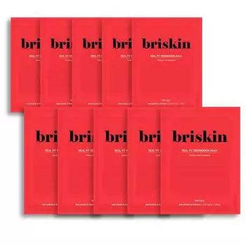 Briskin Real Fit Secondskin Anti-Aging Mask Sheet 10 листов