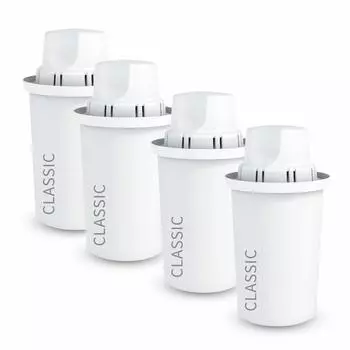 Brita Classic Cartridge Compatible DAFI Water Purification Pot Replacement Cartridge Replacement Filter Set of 4 [Japanese Specifications]