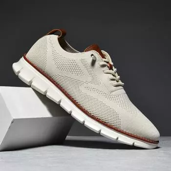 Британские мужские туфли летние дышащие кроссовки Fly-Woven Mesh Shoes мужские большие размеры 48 кроссовки для бега модные 40