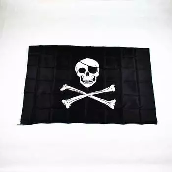 бритая голова 90*150см Флаг Баннер