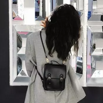 British Style Retro Small Bag Hand-held Crossbody Bag Girls Backpack