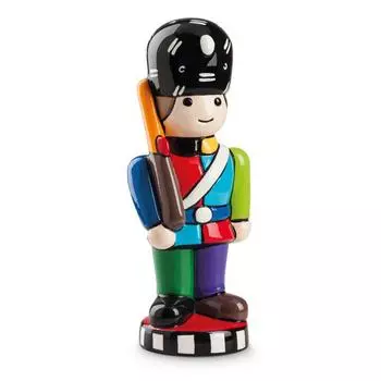 Britto [R6881] - Разноцветная керамическая фигурка Солдат (Бритто) - 16x6см