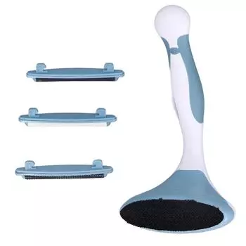 Бритва без батареи, щетка для ворса, быстросъемная кнопка, ручное средство для удаления пуха для одежды, 3 шт.