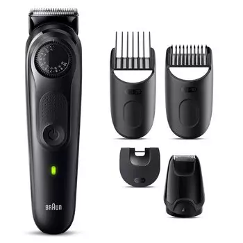 Бритва Braun Beard Trimmer Series 5 BT5420 полностью подходит для длины 40 см, совместима с двумя циклами укладки в течение 100 минут на одном водонепроницаемом корпусе