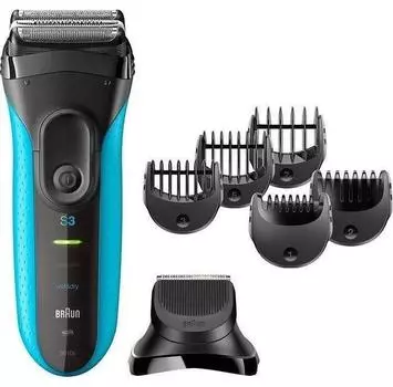 Бритва Braun Series 3 3010BT BK/BLU