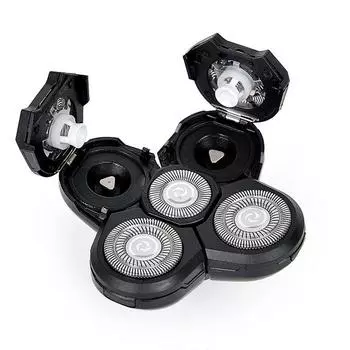 Бритва Carver 5 сменных головок для электробритвы, сменные головки для грубых/густых волос One Size