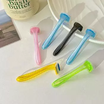 Бритва для бикини, женский маленький триммер для бикини, лезвие из нержавеющей стали, интимная бритва для ухода за телом, косметический инструмент для тела, дорожные аксессуары зелёный