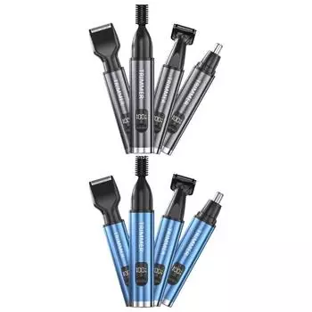 Бритва для бороды, водонепроницаемая бритва, бритва для волос в носу, 4 в 1, электрическая бритва для бороды, электрическое устройство для ухода, подарок для мужчины, прямая поставка