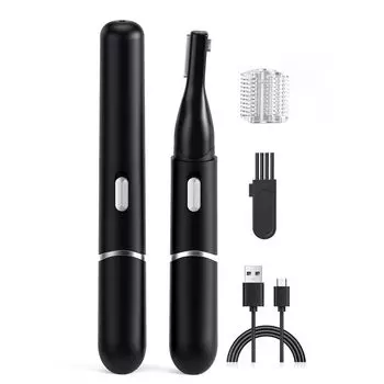 Бритва для бровей Бритва для лица USB перезаряжаемая электрическая бритва для женщин Машинка для стрижки бровей Ленивая бритва для бритья лица Бритва для бровей Бритва для бровей