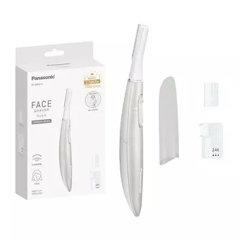 Бритва для лица Panasonic Ferrier Naive Hair Eyebrow на батарейках, серая ES-WF63-H серый