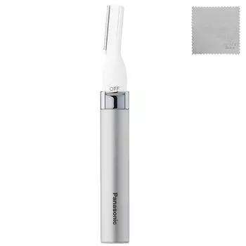 Бритва для лица Silver ES-WF41-S Pink ES-WF41-P Naive hair брови с бонусом (Серебряный корпус x [1 шт.] и многофункциональное чистящее средство в комплекте (цвет на ваш выбор)