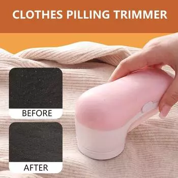 Бритва для одежды, средство для удаления ворса для одежды, бритва против катышков, портативное электрическое устройство для удаления плюша, перезаряжаемые устройства для удаления ворса розовый