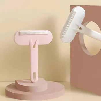 Бритва для шерстяного пальто, бритва для одежды, ручное средство для удаления катышков с одежды, бытовой триммер 14.3*18.5cm розовый