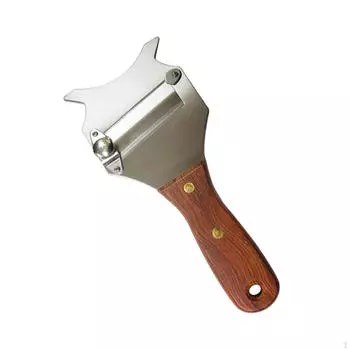 Бритва для трюфелей, сыра, шоколада, резак с деревянной ручкой Straight mouth