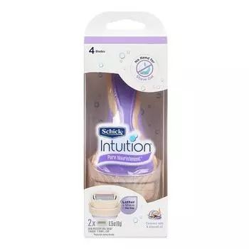 Бритва для женщин Chic Intuition Pure Nourishment, 1 упаковка, 1 шт., корейское лезвие для бритвы