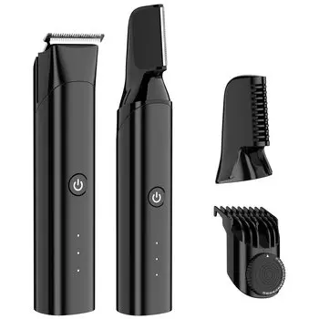 Бритва Eargoovell Body для мужчин Новая бритва VIO для мужчин Регулируется на 15 уровнях Совместимо с длиной от 1 до 17 мм Отображение оставшегося количества