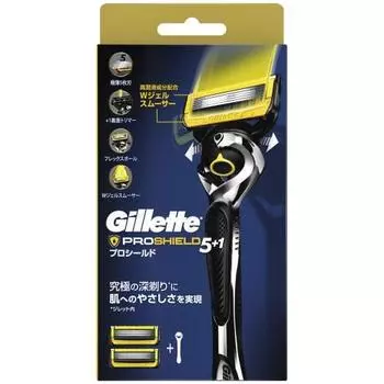 Бритва Gillette ProShield ProShield 1 корпус, 2 запасных лезвия в комплекте, 1 из которых уже прикреплен к корпусу 1 корпус, 2 запасных лезвия в комплекте, 1 из которых уже прикреплен к