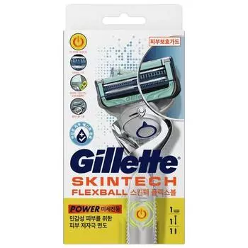 Бритва Gillette Skintec Flexball Power, 1 шт., 1 упаковка