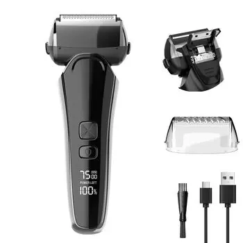 Бритва инновационная переменная близкая возвратно-поступательная электрическая 3 может использоваться в электрической низкой IPX7 как сухая и удобная для бизнеса Подарок на день рождения