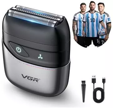 Бритва Электробритва Кубок Победитель Изображение Сухой и Влажной Электрической 3 Закрыть Низкий IPX7 Электробритва Для Бизнеса в Подарке Мужская [Мир - Характер! ]