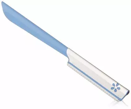 Бритва Kai Beauty Guard из нержавеющей стали с лезвиями L-образной формы, 5 шт. x 4 шт. BTMG-5F