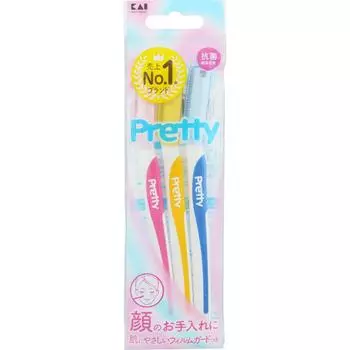 Бритва Kaijirushi Pretty Face L FRL-3P одноразовая для женщин Женские бритвы одноразовые для женщин