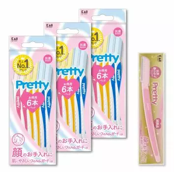 Бритва Kaijirushi Pretty Razor Бритва I Форма L Форма Большая емкость 18+1 Женская Женская