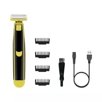 Бритва на 2 мл, моющиеся бритвы для всего тела, электробритва для волос на ногах и лице, перезаряжаемые мужские бритвы для влажной и сухой уборки, электробритва для волос