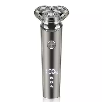 Бритва новая электрическая электрическая USB IPX6 с сухим и влажным светодиодным дисплеем для мужчин [модель 2024 года] Бритва, бритва, бритва, перезаряжаемая, водонепроницаемая, использование, дисплей,