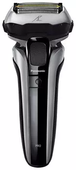 Бритва Panasonic Lamb Dash PRO с 5 лезвиями позволяет бриться даже во время зарядки, серебристая, мужская, ES-LV5J-S серебряный