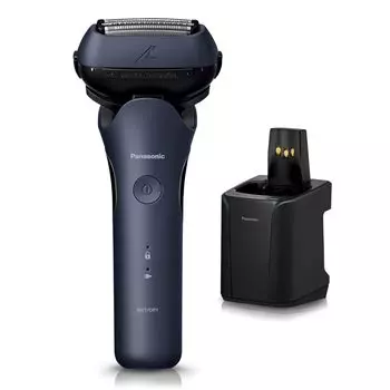 Бритва Panasonic Ramdash Electric Razor полностью автоматическая чистка зарядное устройство Close Contact 3D Head Blue 3-Blade Men s ES-L380W-A