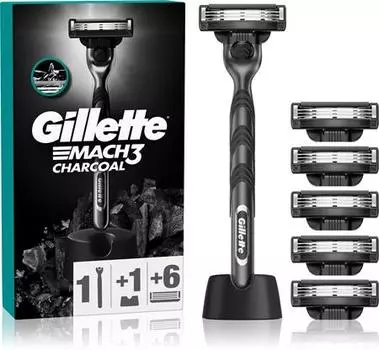 Бритва с основанием + сменные лезвия TU прозрачный