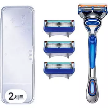 Бритва Shinshin Salon Clean Shaving Simple + набор из 4 лезвий, 2 набора, корейские лезвия для бритвы