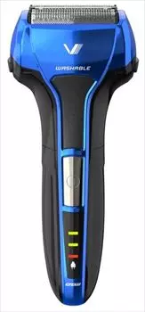 Бритва возвратно-поступательная модель Maxell Izumi синяя с 4 лезвиями IZF-V543W синий