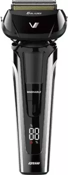 Бритва возвратно-поступательная серии Izumi Seiki с 6 лезвиями IZF-V951-H (Серый) Лидирующий чёрный