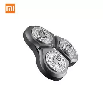 Бритвенная головка для Xiaomi Mijia Водонепроницаемая электробритва S300 S500 S500C Duallayer Blade Steel Shaver Head