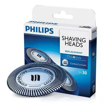 Бритвенная головка Philips SH30/21, 1 шт., сменная, совместима с 1000S 2000S 3000S 4000S Star Wars SW3700