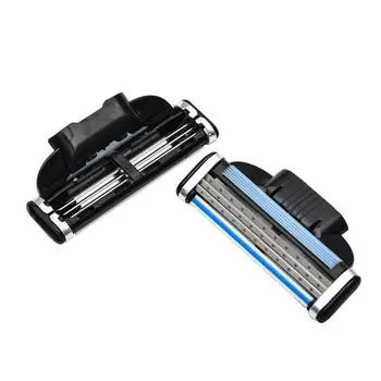 Бритвенные лезвия, совместимые с бритвенным станком Mache 3, бритвенные лезвия для мужчин, уход за лицом