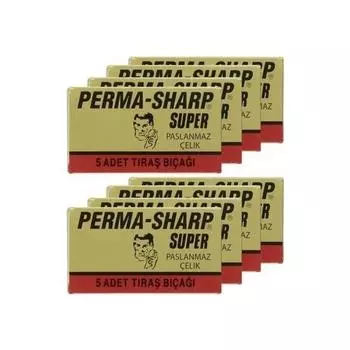 Бритвы для бритья PERMA SHARP Gillette Perma-Sharp, 5 шт. в упаковке, 20 шт.